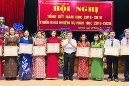 UBND huyện Yên Mỹ tổ chức Hội nghị tổng kết năm học 2018-2019, triển khai nhiệm vụ năm học 2019-2020