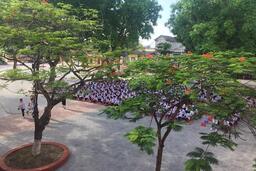 Cảm xúc đặc biệt ngày khai giảng năm học mới 2021-2022 của trường THCS Hoàn Long