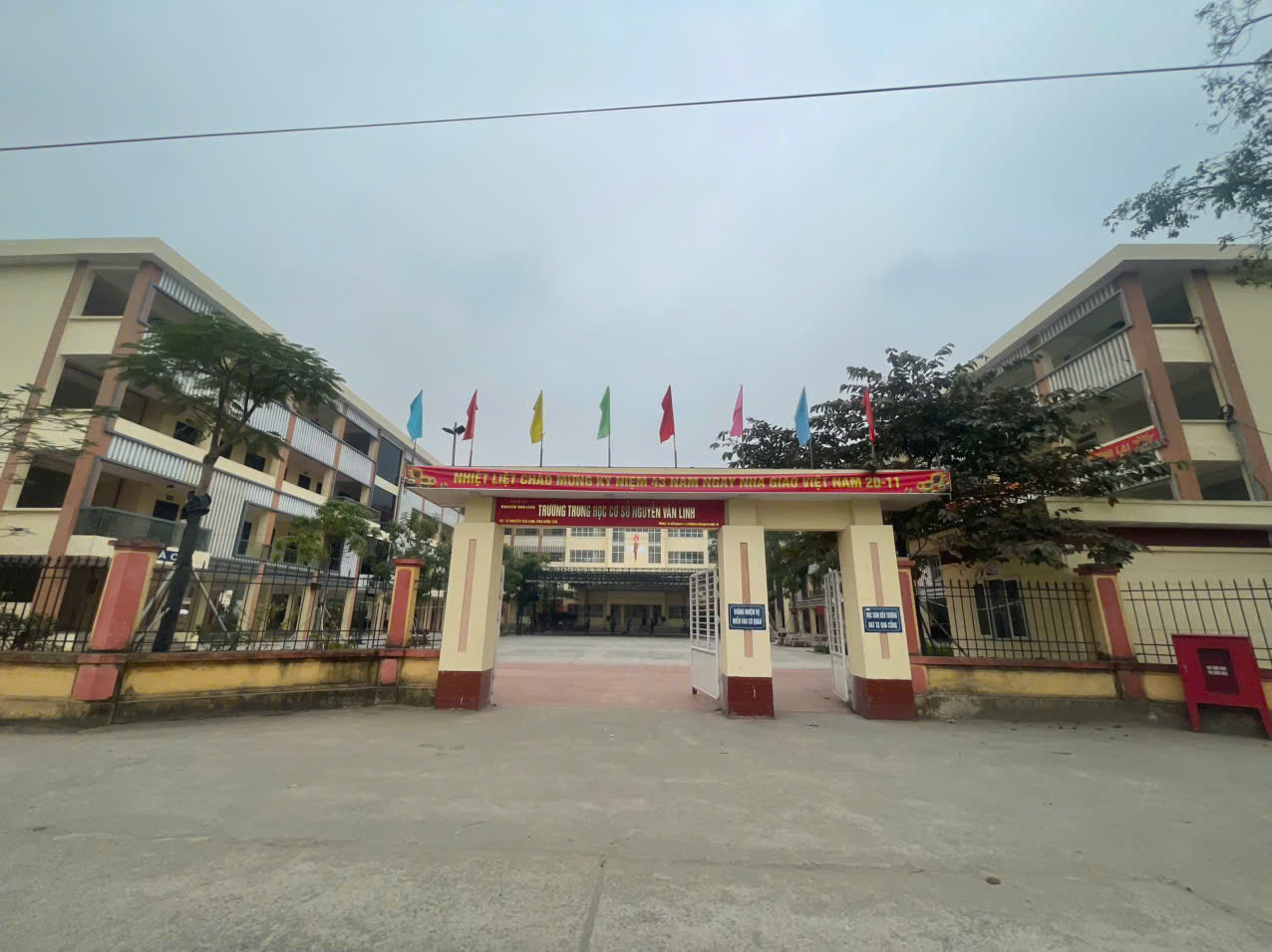 Giới thiệu về cơ sở vật chất trường THCS Nguyễn Văn Linh